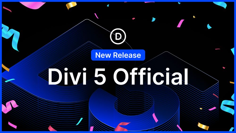 Divi 5 je oficiálně venku: jaké přináší změny 5 Divi 5 Official